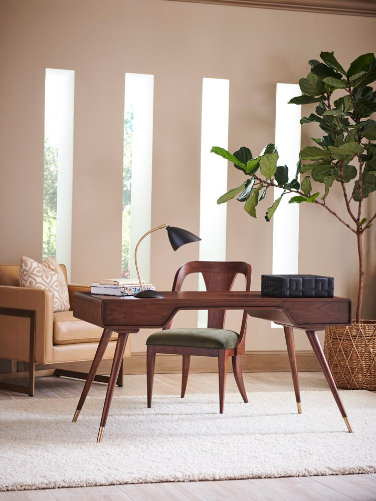 Sligh - Studio Designs Cassina Writing Desk, Warm Brown - 100TL-410 veiw 3