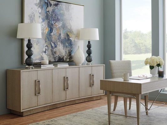 Sligh - Studio Designs Donovan Long Media Console, Gray - 101-661 veiw 2