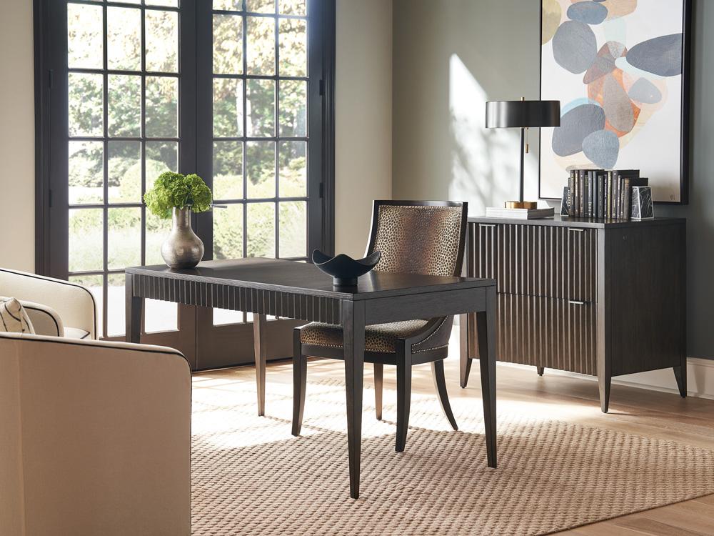 Sligh - Studio Designs Jasper Writing Desk, Dark Brown - 106-410 veiw 3