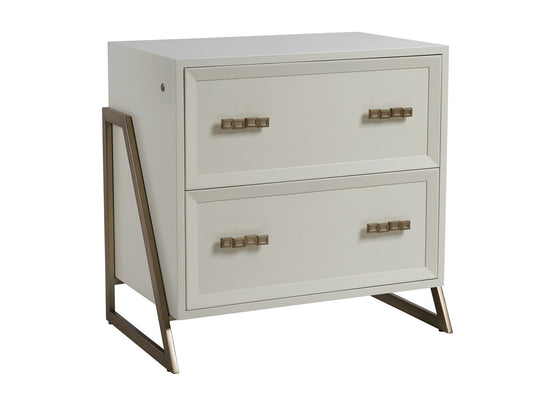 Sligh - Studio Designs Langley File Chest, Linen White - 105-450 veiw 1