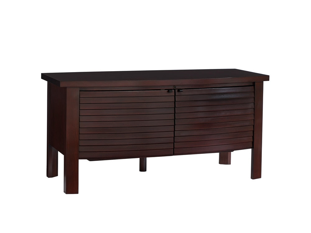 Sligh - Studio Designs Lumina Media Console, Warm Brown Mahogany - 9727-1-UM veiw 1