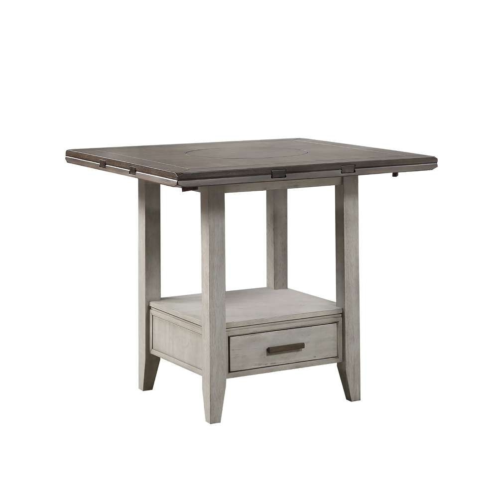 Steve Silver - Abacus Drop Leaf Counter Table - CU200PTTB veiw 2