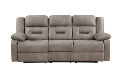 Steve Silver - Abilene Manual Reclining Sofa with Drop-Down Console, Tan - ABE900SN veiw 1