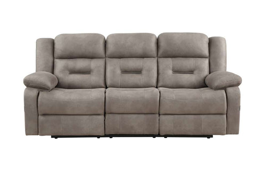 Steve Silver - Abilene Manual Reclining Sofa with Drop-Down Console, Tan - ABE900SN veiw 1