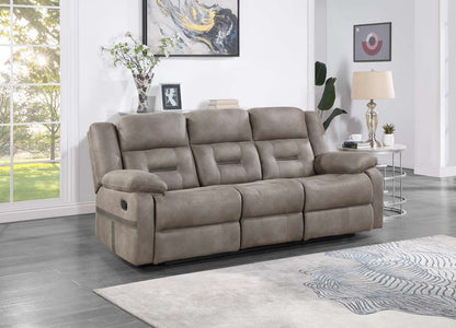 Steve Silver - Abilene Manual Reclining Sofa with Drop-Down Console, Tan - ABE900SN veiw 6