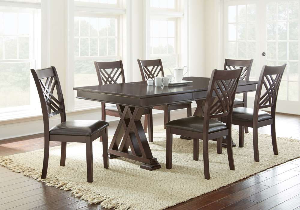 Steve Silver - Adrian 7pc Dining Set  - AD600T7PC veiw 1