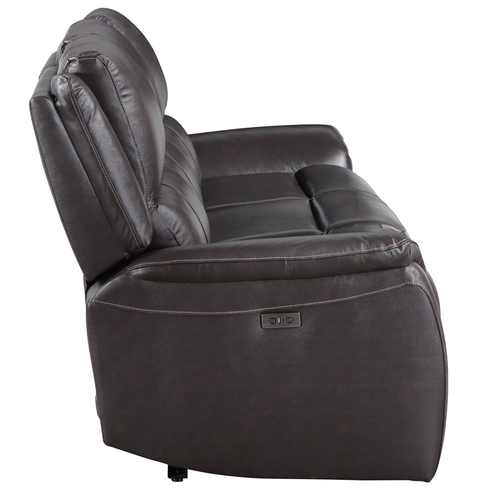 Steve Silver - Alexandria Power Leather Reclining Sofa - ALX70629G-3PC-SOFA view 3