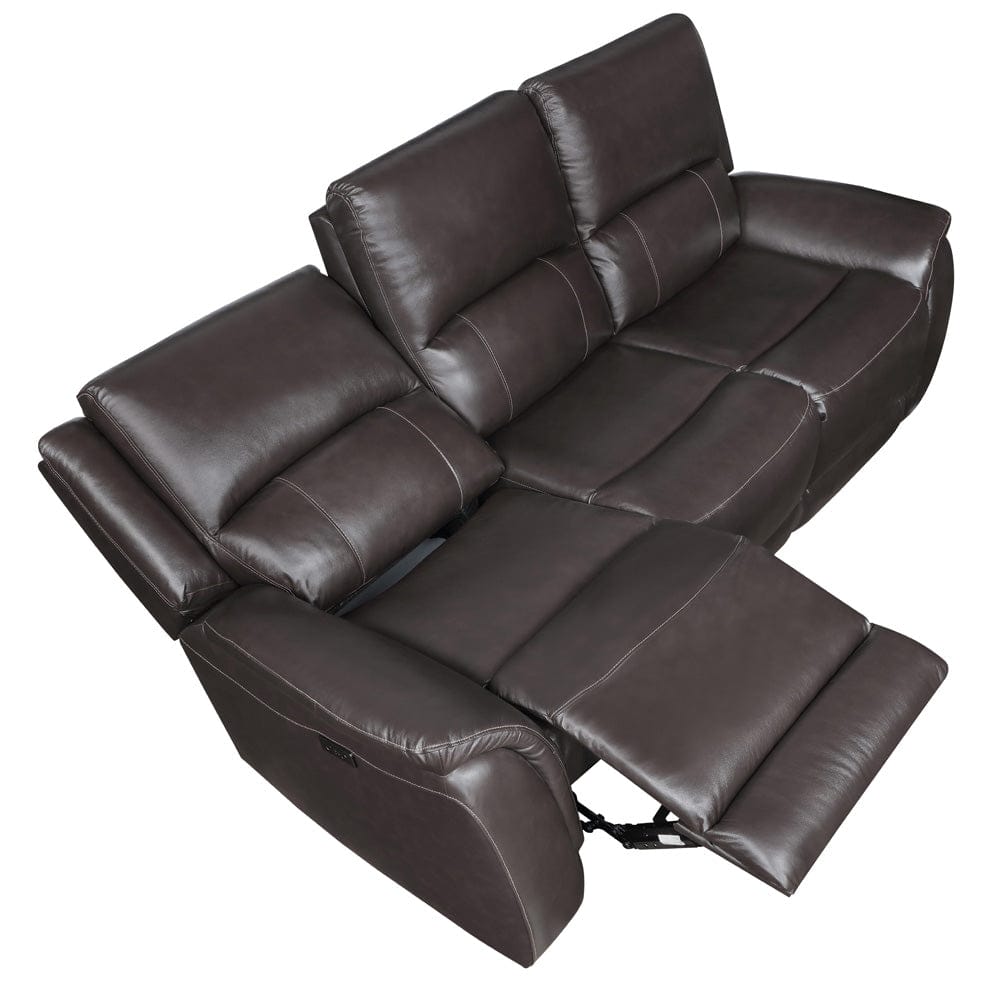 Steve Silver - Alexandria Power Leather Reclining Sofa - ALX70629G-3PC-SOFA view 5
