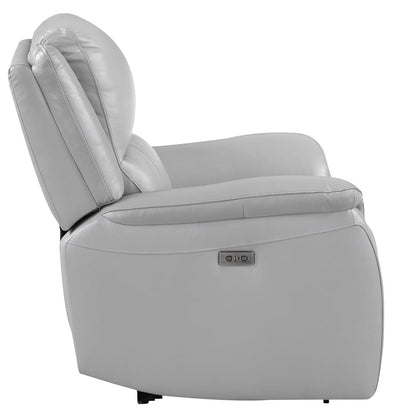 Steve Silver - Alexandria Power Recliner Stone - ALX70629RT view 3