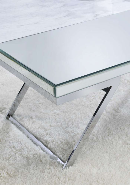 Steve Silver - Alfresco Mirrored Top Square End Table - AS200E veiw 3