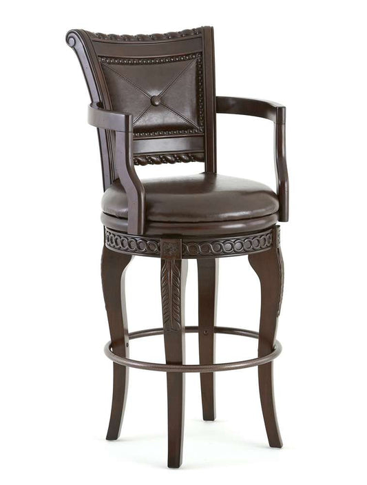 Steve Silver - Antoinette Swivel Bar Chair - (Set of 2) - AY700CC veiw 1