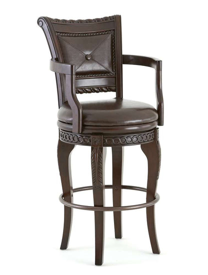 Steve Silver - Antoinette Swivel Bar Chair - (Set of 2) - AY700CC veiw 2