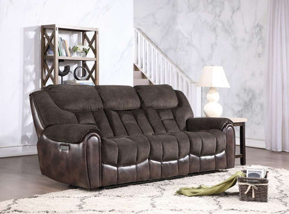 Steve Silver - Apollo Dual-Power Sofa w/Dropdown Console and Lights - AP70039SE veiw 3