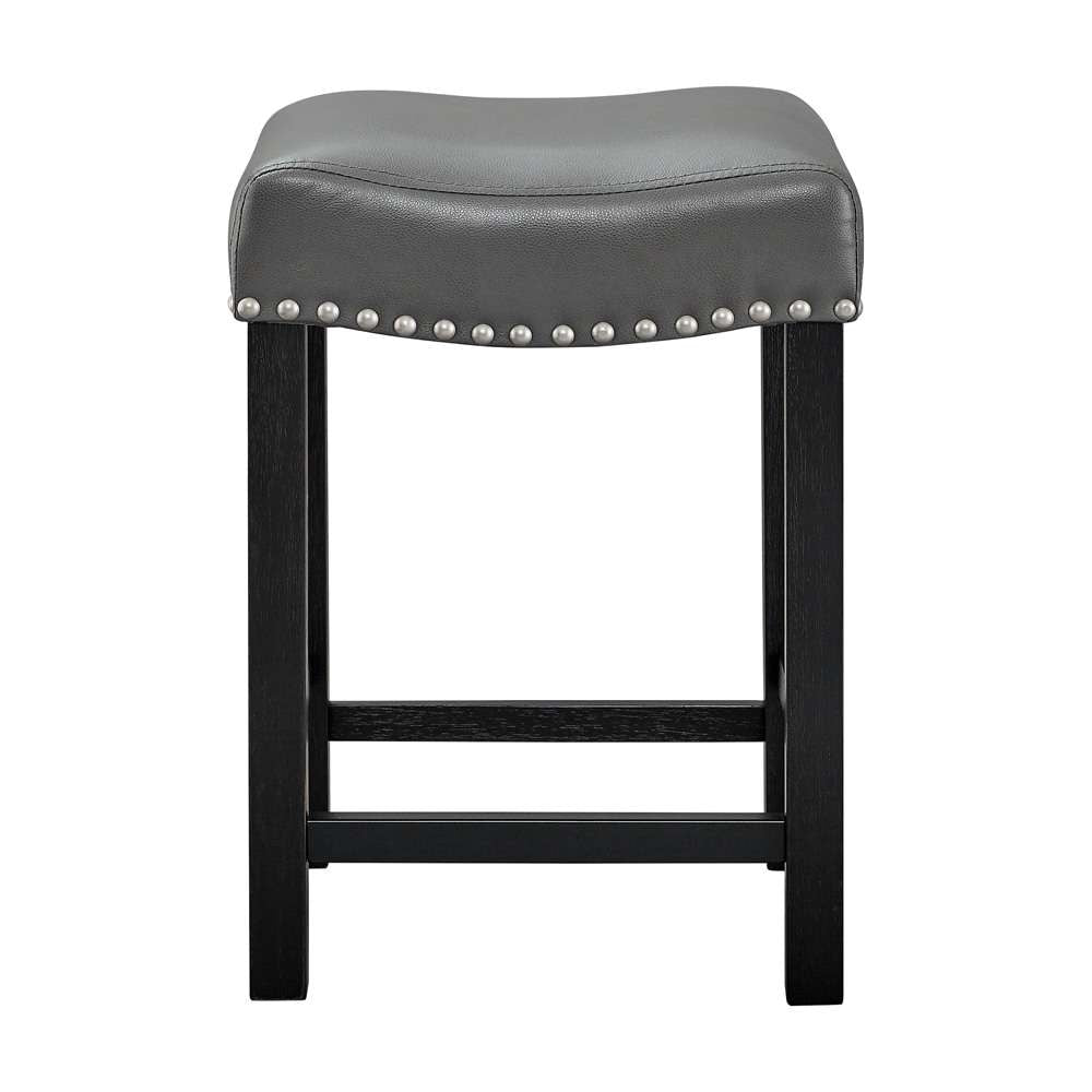 Steve Silver - Aspen Gray Counter Stool - (Set of 2) - AS380CS veiw 1