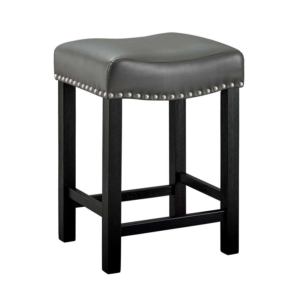 Steve Silver - Aspen Gray Counter Stool - (Set of 2) - AS380CS veiw 2
