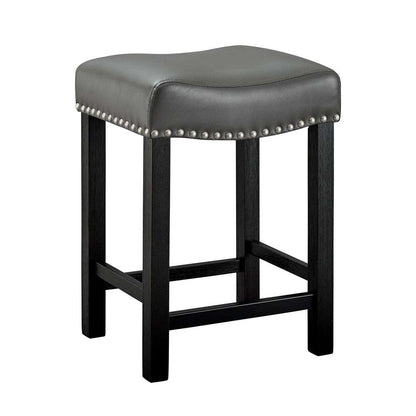 Steve Silver - Aspen Gray Counter Stool - (Set of 2) - AS380CS veiw 2