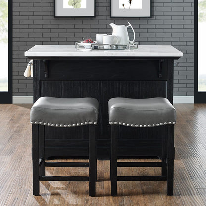 Steve Silver - Aspen Kitchen Island 3-Piece Set - AS3803PC view 1