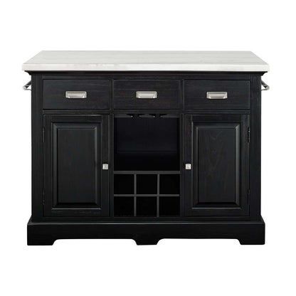 Steve Silver - Aspen Kitchen Island - AS380CKTB veiw 1