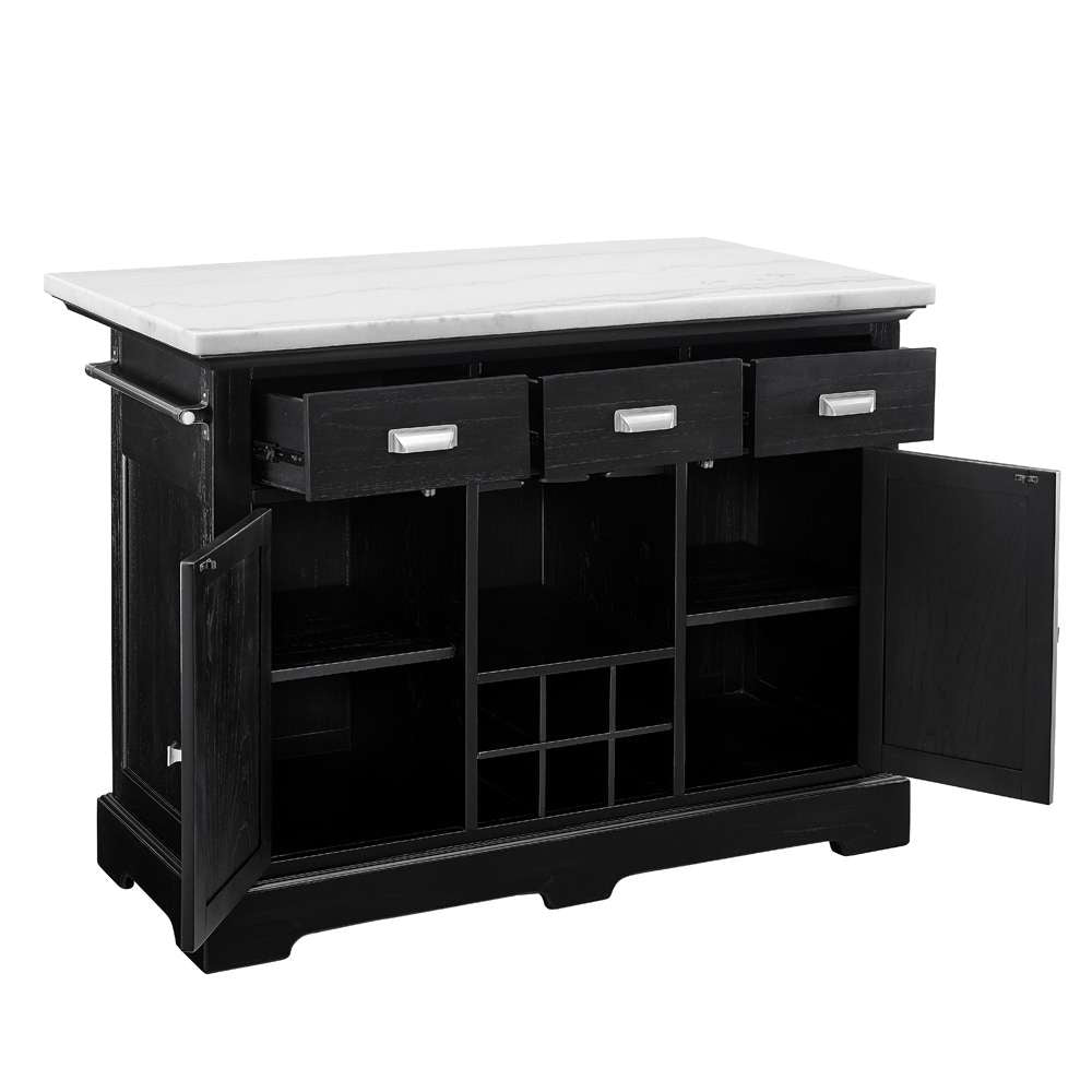 Steve Silver - Aspen Kitchen Island - AS380CKTB veiw 2