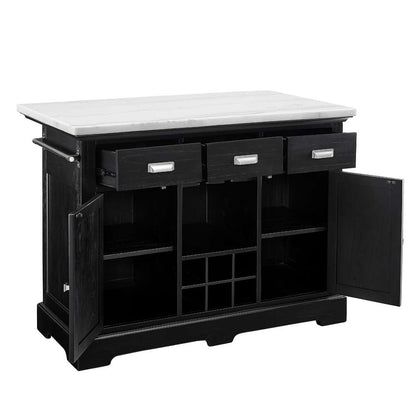Steve Silver - Aspen Kitchen Island - AS380CKTB veiw 2