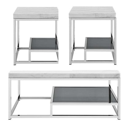 Steve Silver - Aston 3pcs Occasional Set - AS200-2E-3PC-W veiw 1