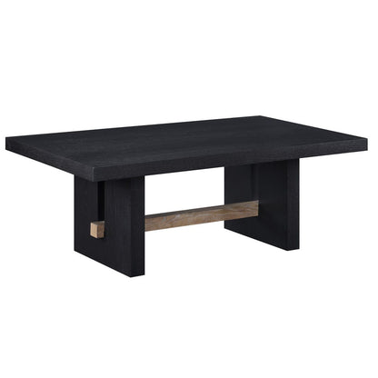 Steve Silver - Aubrey 48" Coffee Table, Black Finish - AUB100KC view 1