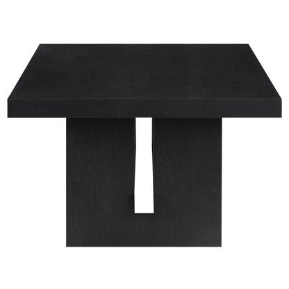 Steve Silver - Aubrey 48" Coffee Table, Black Finish - AUB100KC view 2