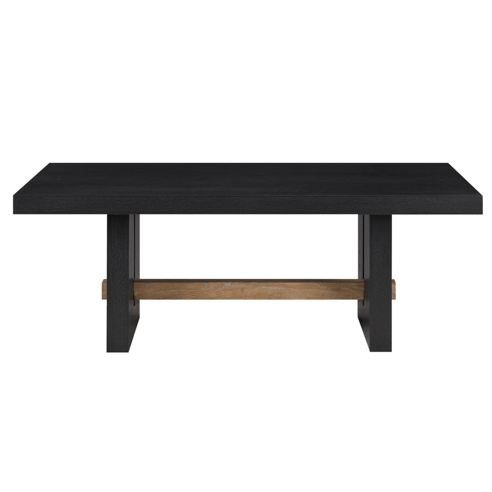 Steve Silver - Aubrey 48" Coffee Table, Black Finish - AUB100KC view 5