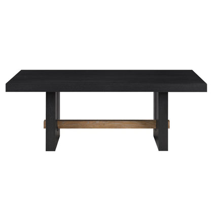 Steve Silver - Aubrey 48" Coffee Table, Black Finish - AUB100KC view 5