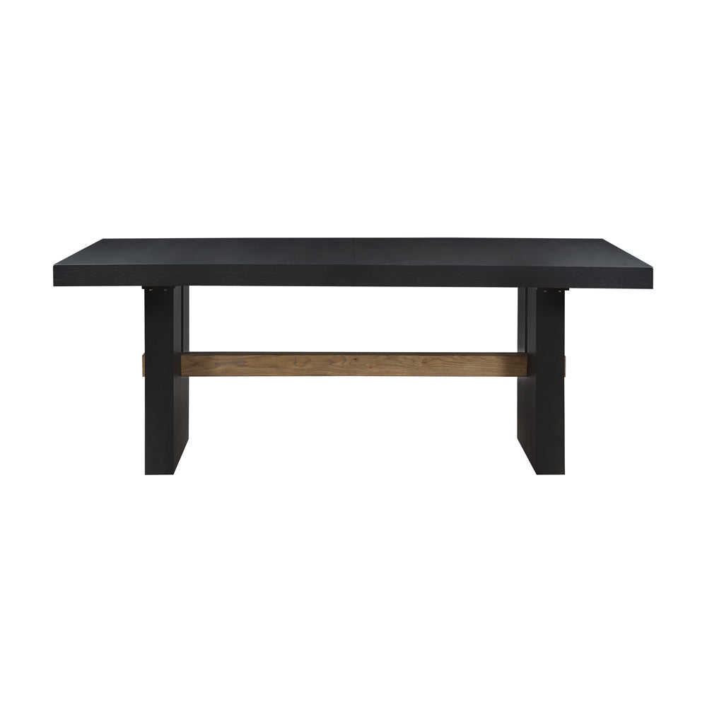 Steve Silver - Aubrey 78-96" Dining Table w/18" Leaf, Black - ABR500K-TTTB view 4