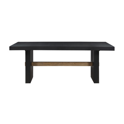 Steve Silver - Aubrey 78-96" Dining Table w/18" Leaf, Black - ABR500K-TTTB view 4