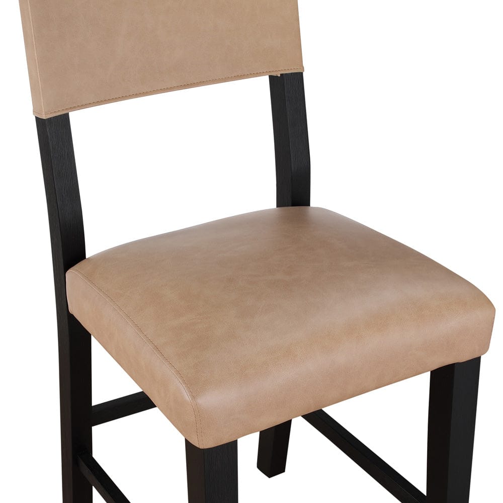 Steve Silver - Aubrey Black Counter Chair (Set of 2) - ABR500KCC view 4