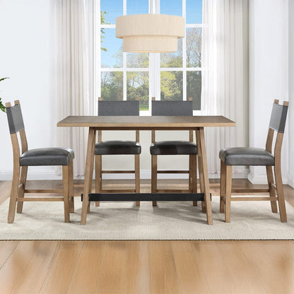 Steve Silver - Aubrey Brown 5-Piece Counter Set - ABR400N-C5PC view 8