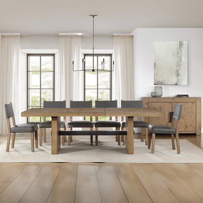 Steve Silver - Aubrey Brown 7-Piece Dining Set - ABR500N-D7PC view 9