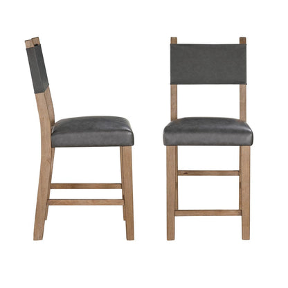 Steve Silver - Aubrey Brown Counter Chair (Set of 2) - ABR500NCC view 1