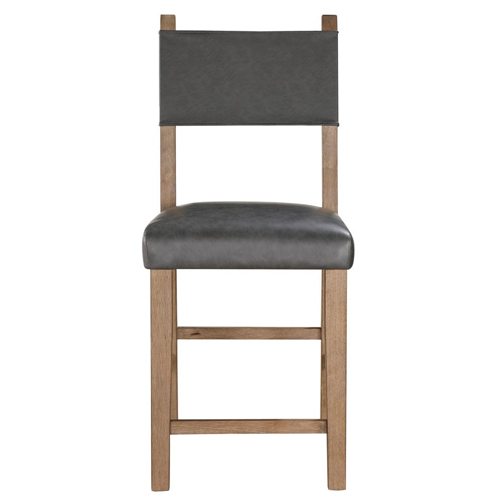 Steve Silver - Aubrey Brown Counter Chair (Set of 2) - ABR500NCC view 3