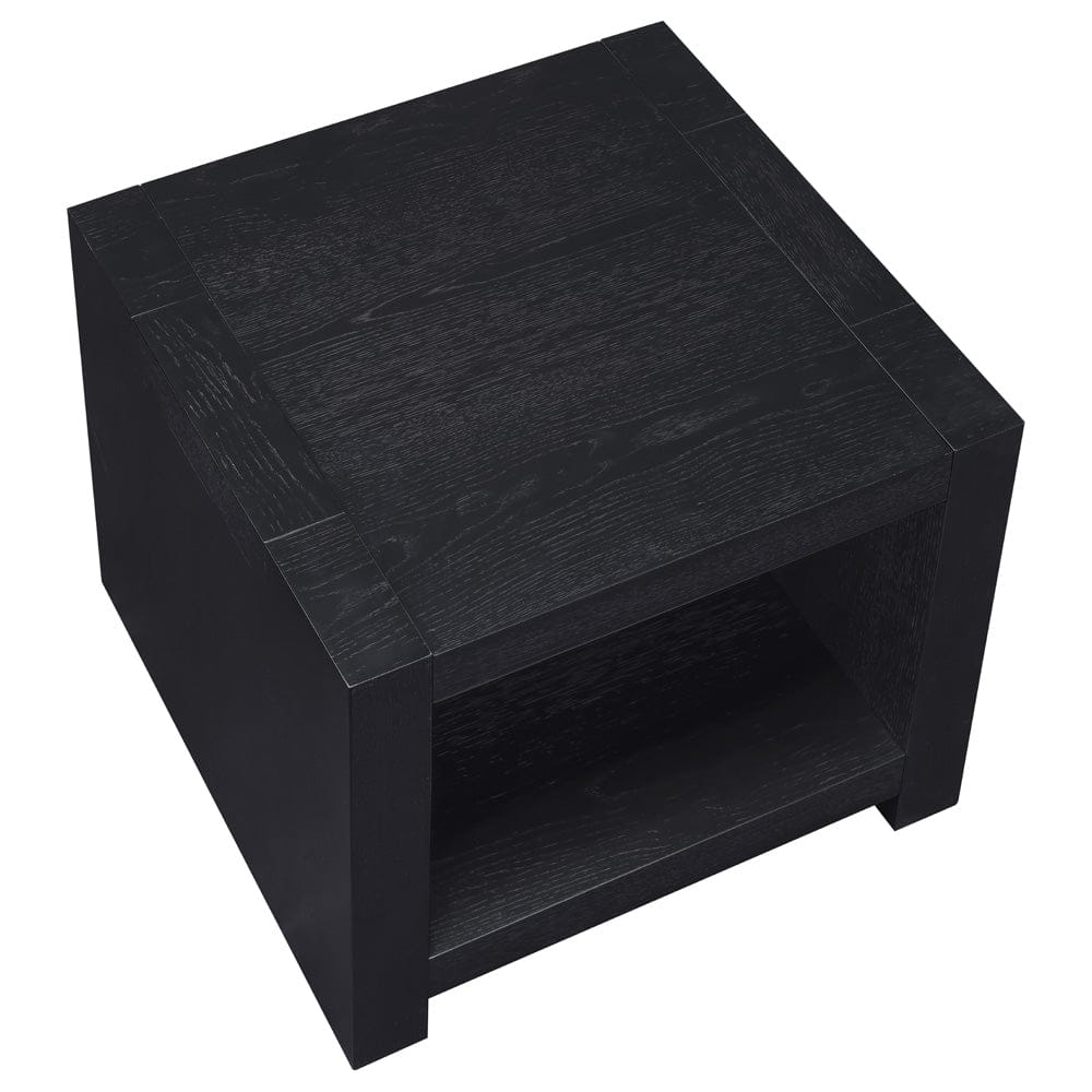 Steve Silver - Aubrey End Table, Black Finish - AUB100KE view 3