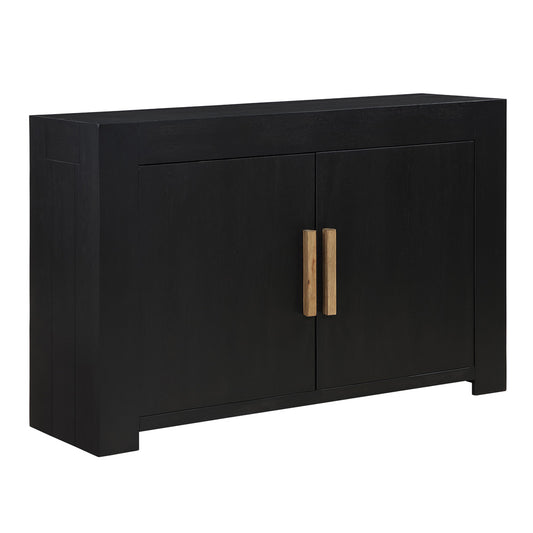 Steve Silver - Aubry 54" Server, Black - ABR500KSV view 1