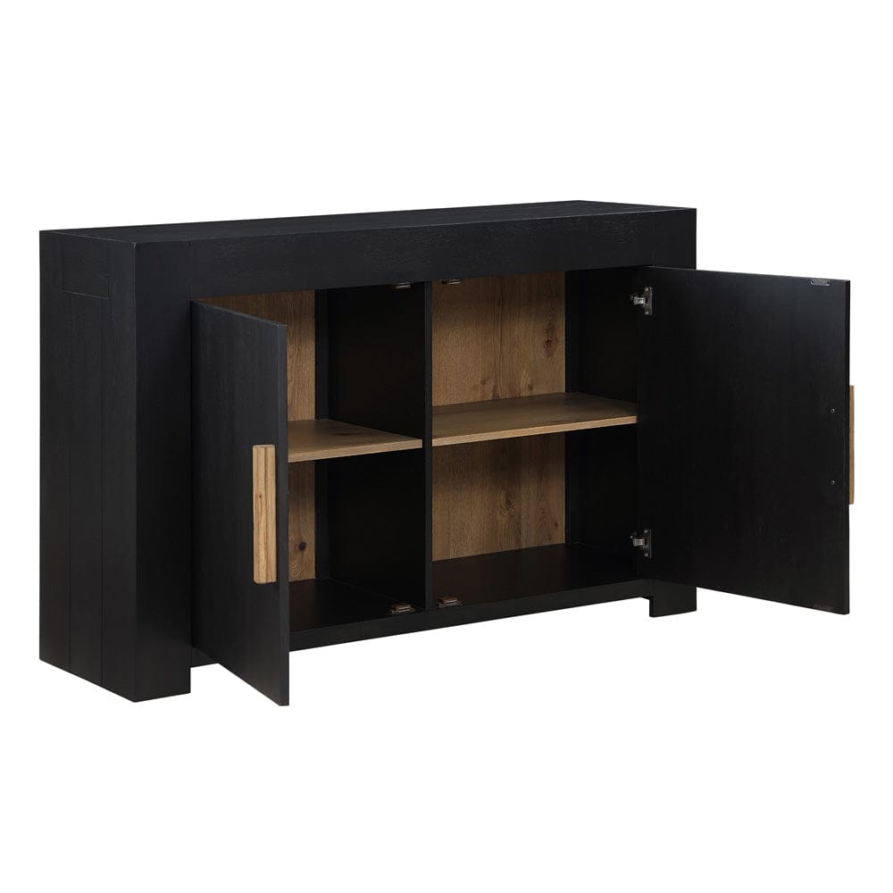 Steve Silver - Aubry 54" Server, Black - ABR500KSV view 4