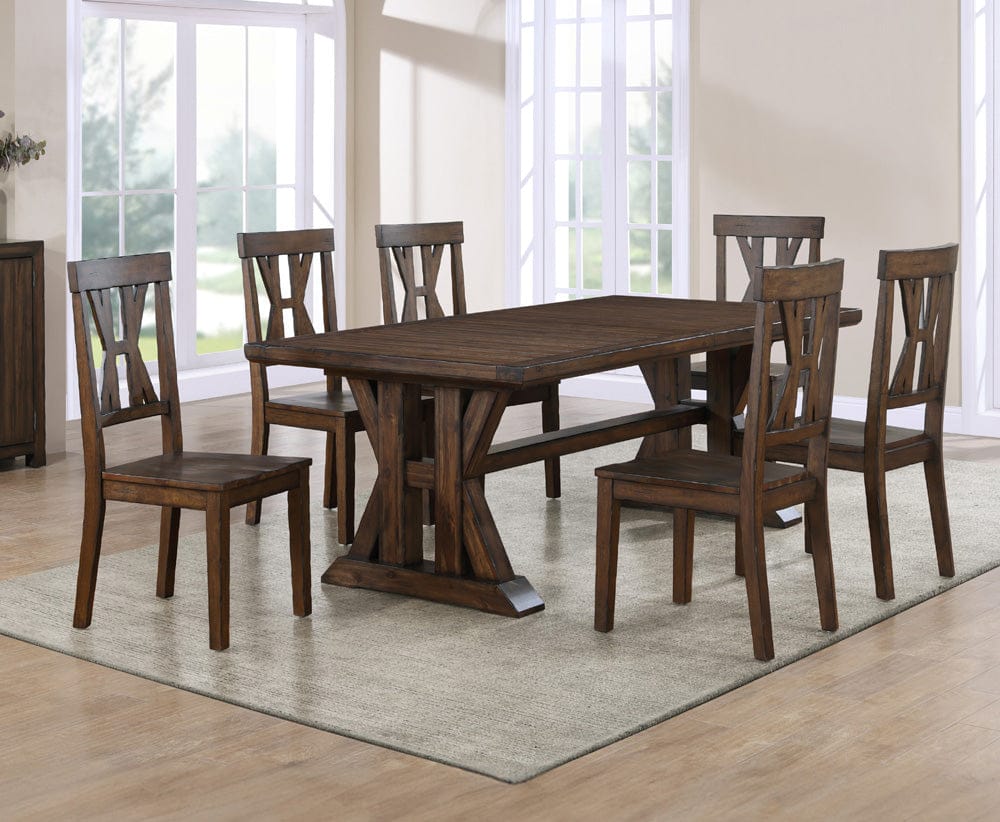Steve Silver - Auburn 7-Piece Dining Set - AUB500-D7PC view 1