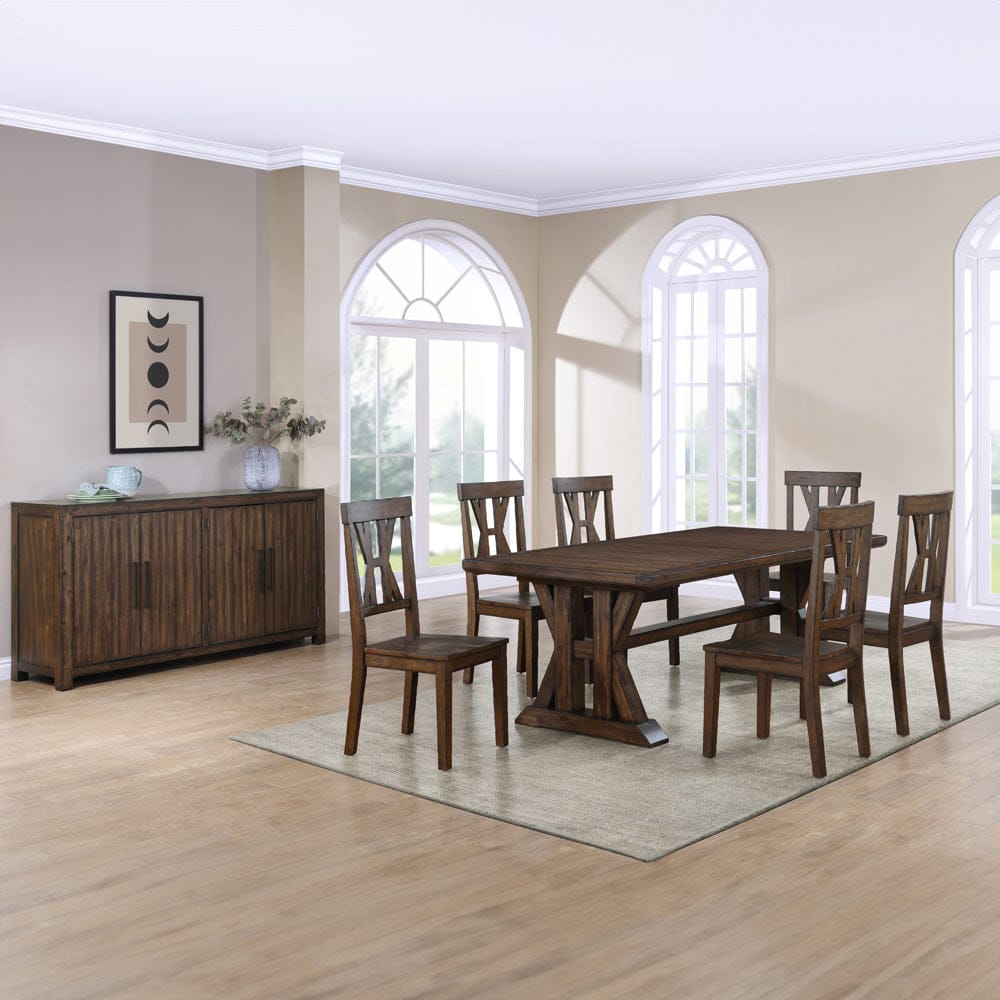 Steve Silver - Auburn 7-Piece Dining Set - AUB500-D7PC view 10
