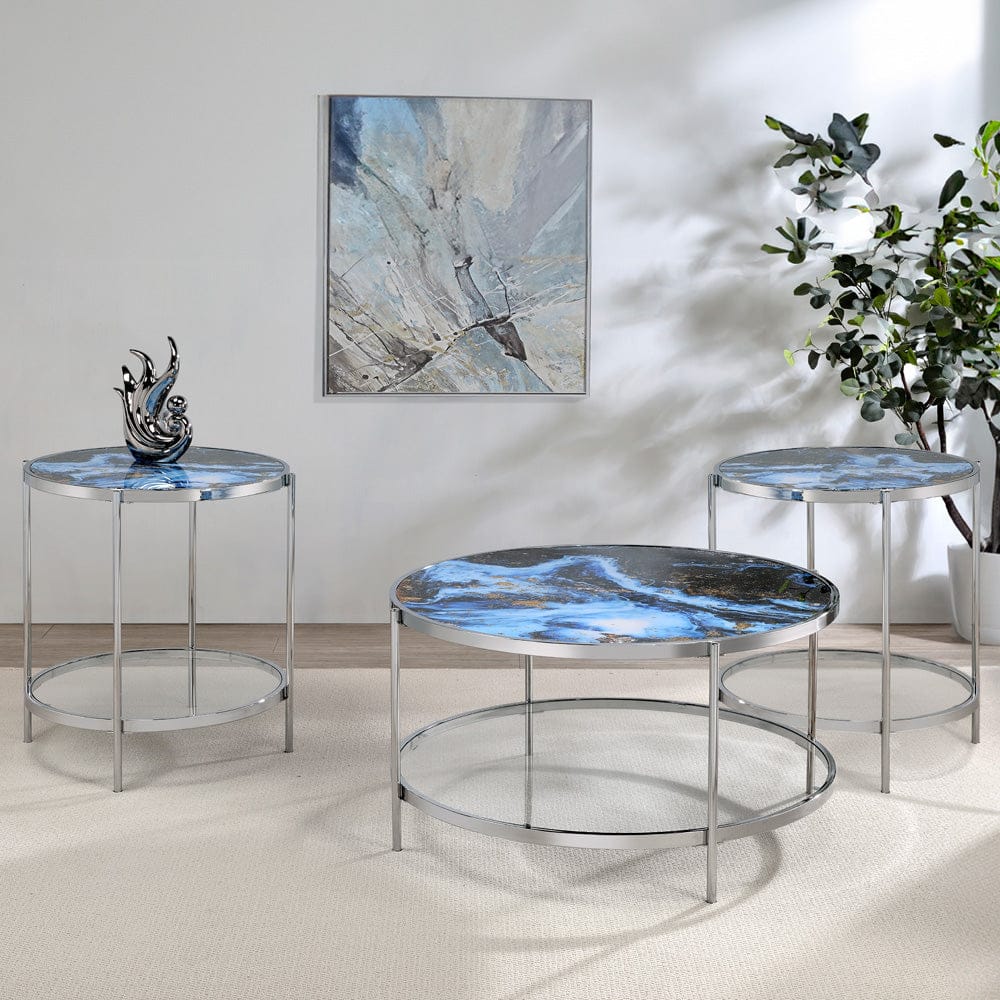 Steve Silver - Averie 3-Piece Table Set - AV200-2E-3PC view 1