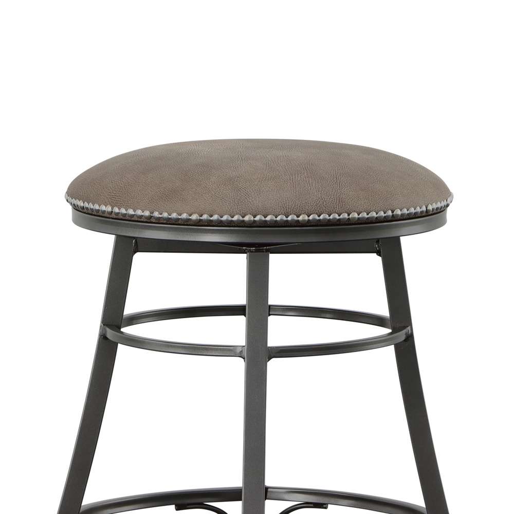 Steve Silver - Bali 24in Backless Counter Stool - Gray - BL500SCCG veiw 3