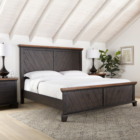 Steve Silver - Bear Creek Queen Bed Brown - BC950-QBED view 2