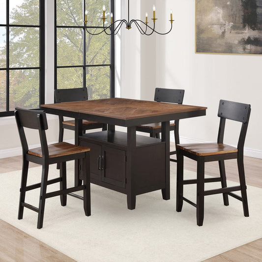 Steve Silver - Bermuda 5-Piece Counter Dining Set - BEM500-C5PC view 1