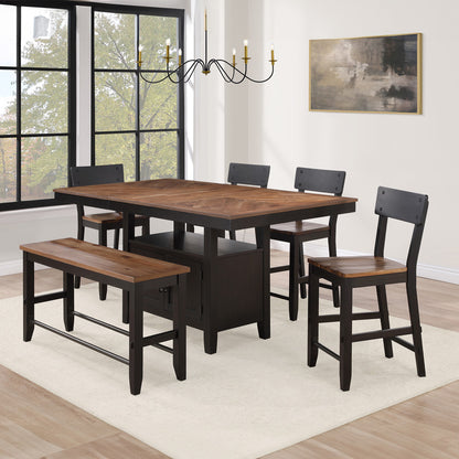Steve Silver - Bermuda 6-Piece Counter Dining Set - BEM500-C6PC view 1