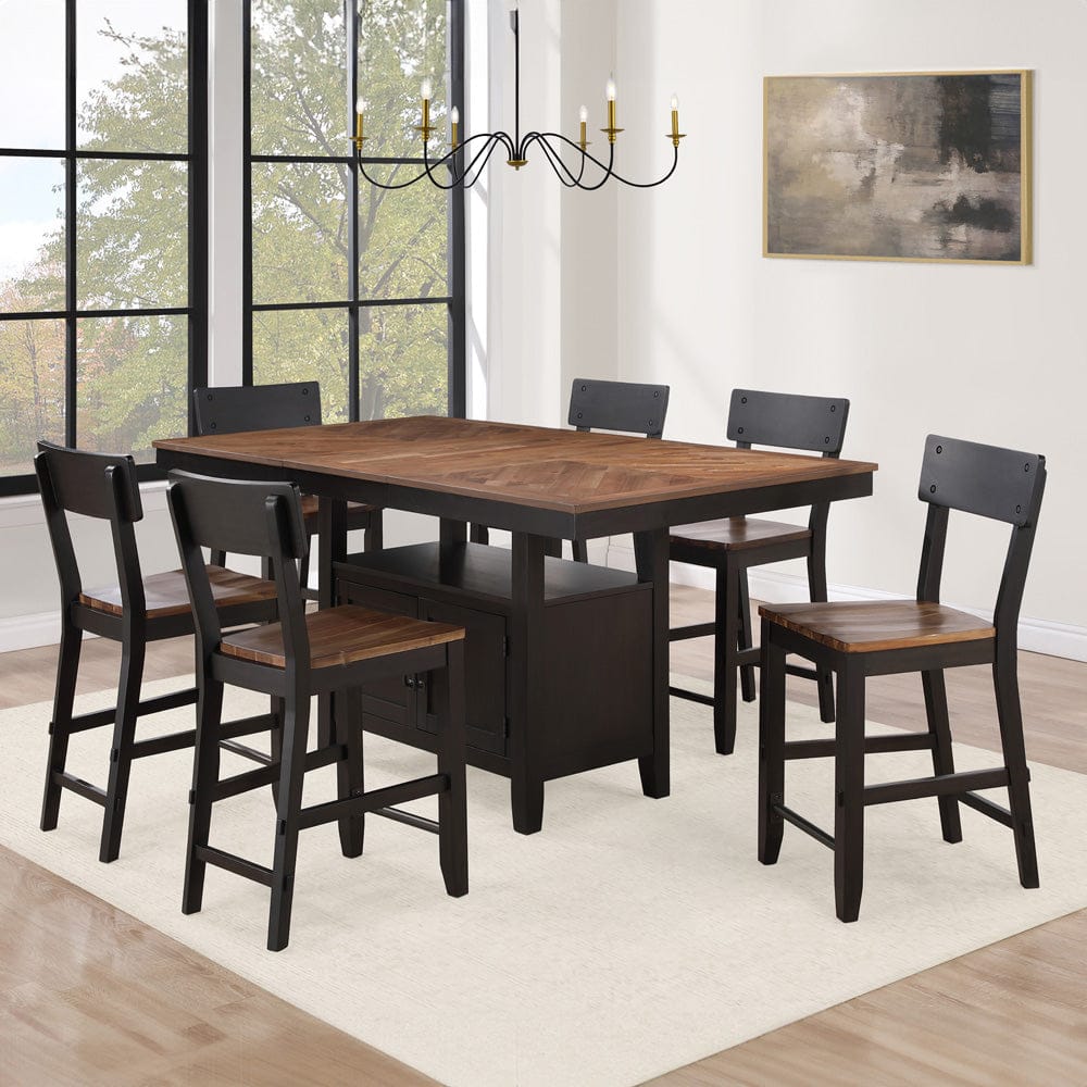 Steve Silver - Bermuda 7-Piece Counter Dining Set - BEM500-C7PC view 1
