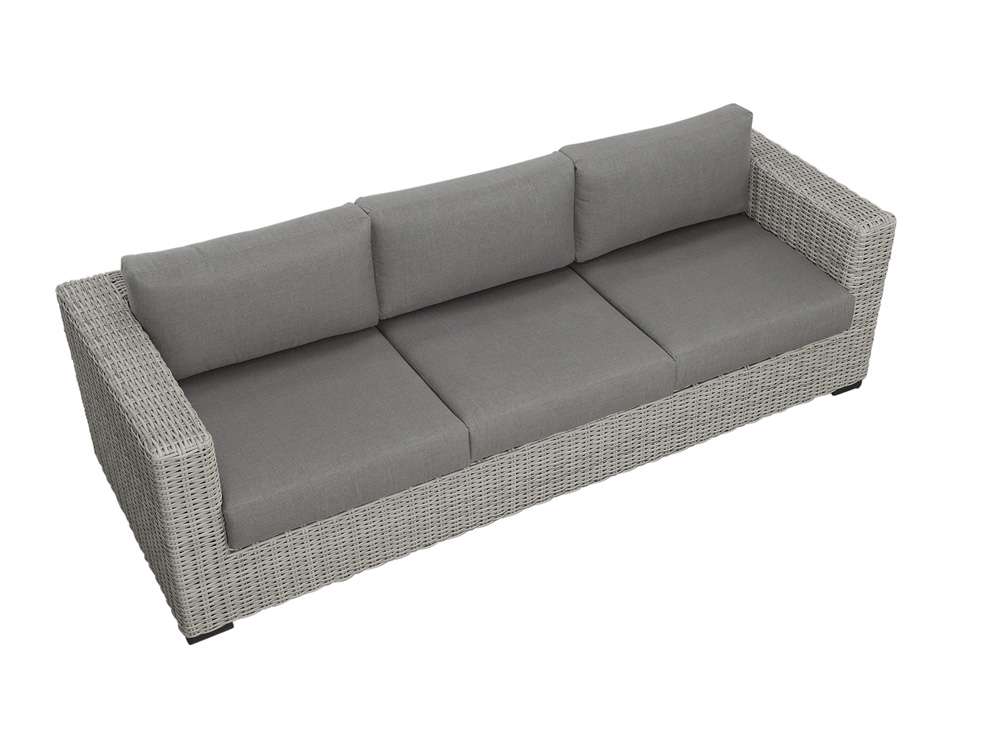 Steve Silver - Blakley Outdoor Sofa with Half Round Wicker - BLA600S veiw 3