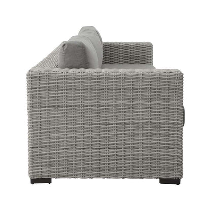 Steve Silver - Blakley Outdoor Sofa with Half Round Wicker - BLA600S veiw 4