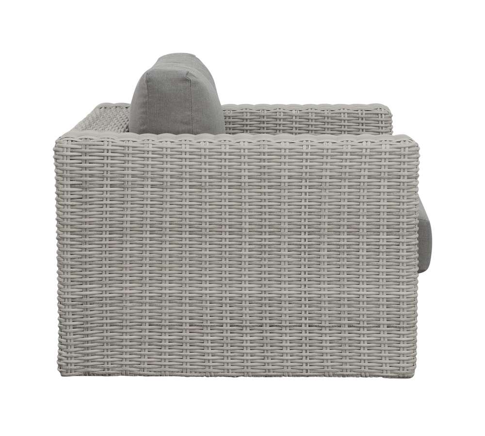Steve Silver - Blakley Outdoor Swilvel Chair with Half Round Wicker - (Set of 2) - BLA600SWCH veiw 3